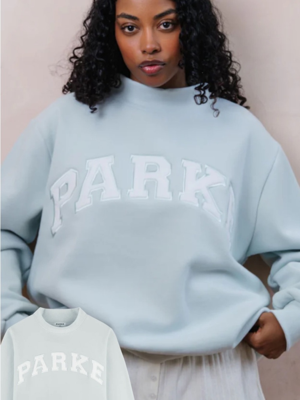 Parke Bridal -L/XL. New in bag. pale blue color